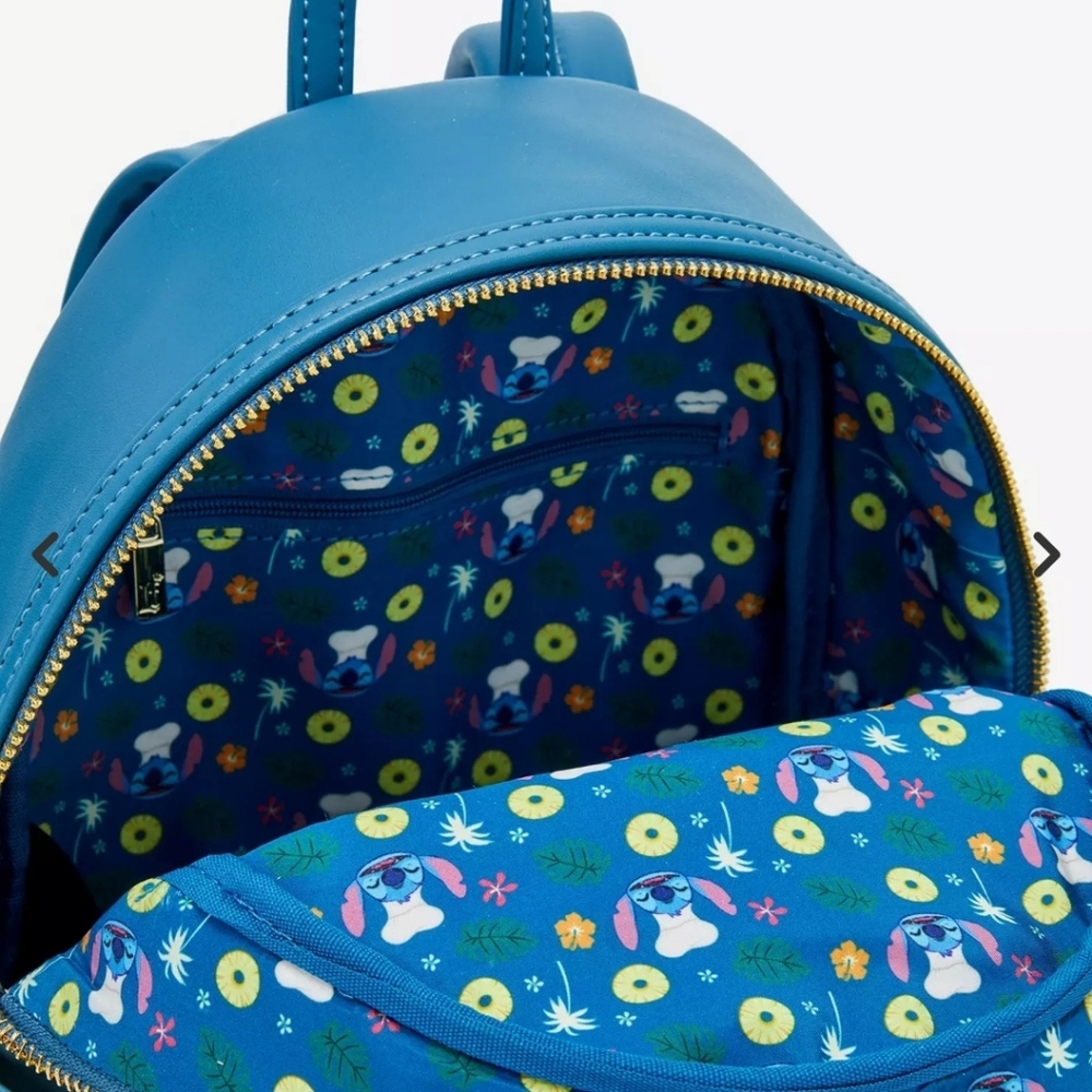 Stitch pineapple loungefly backpack - Picture 4 of 5